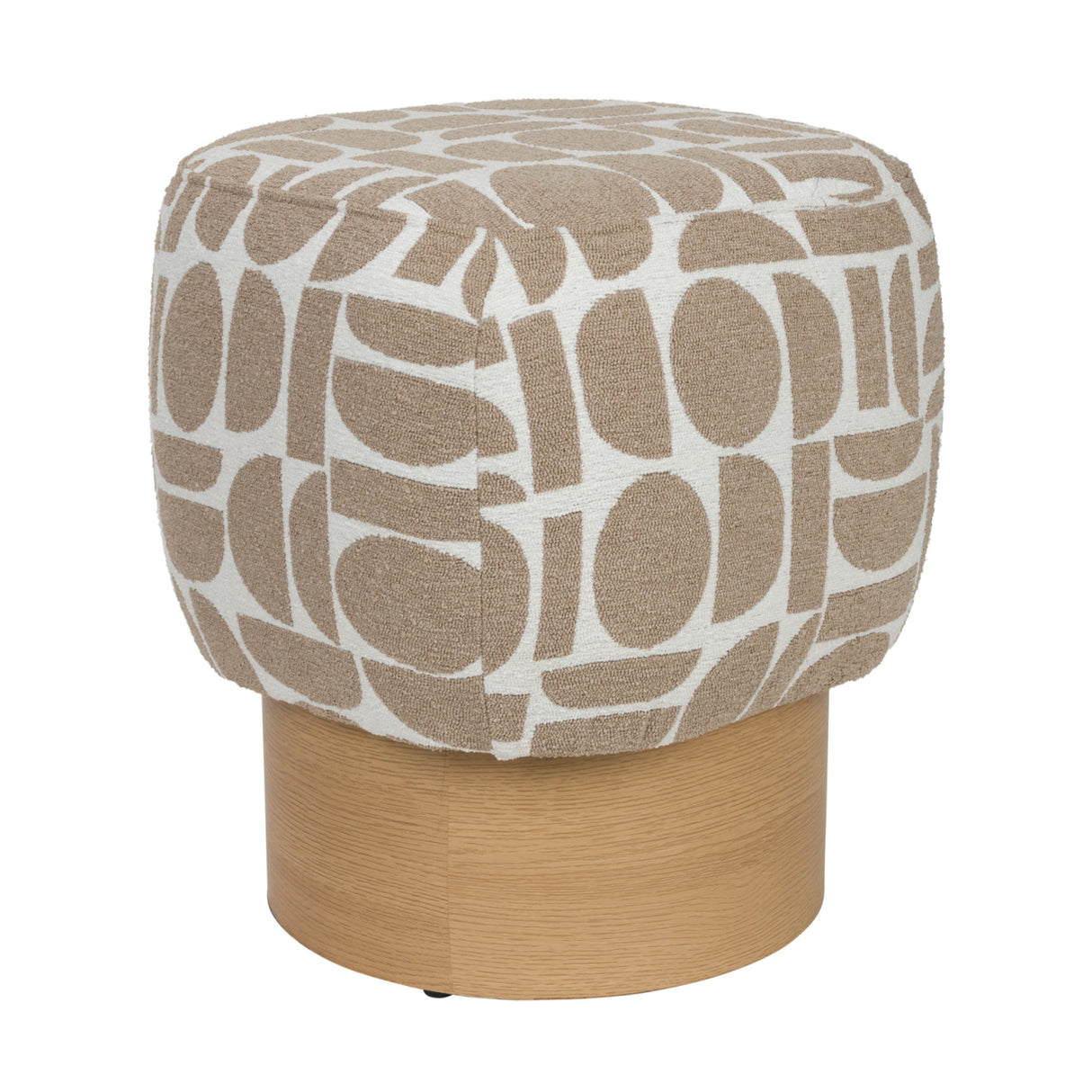   Patterned Fabric Stool | Oroa.com