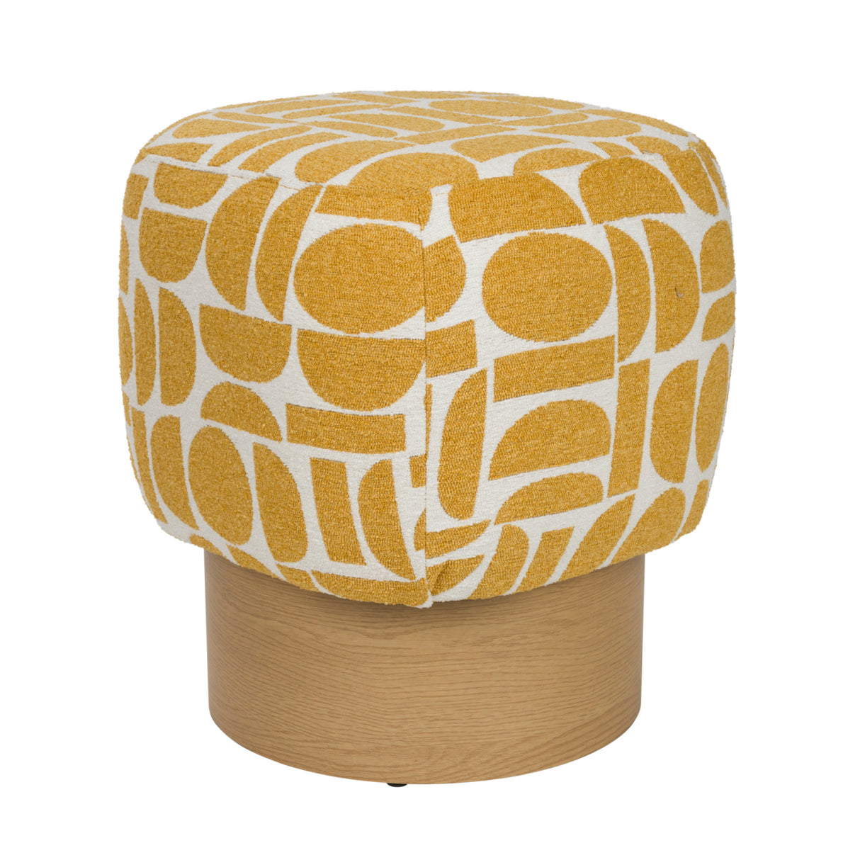   Patterned Fabric Stool | Oroa.com