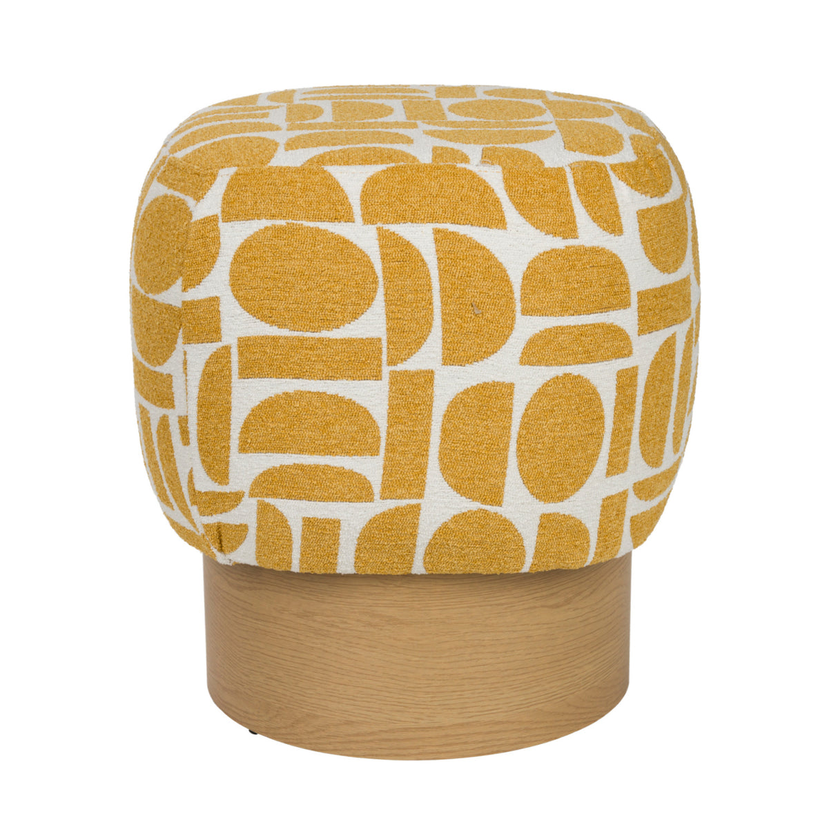   Patterned Fabric Stool | Oroa.com