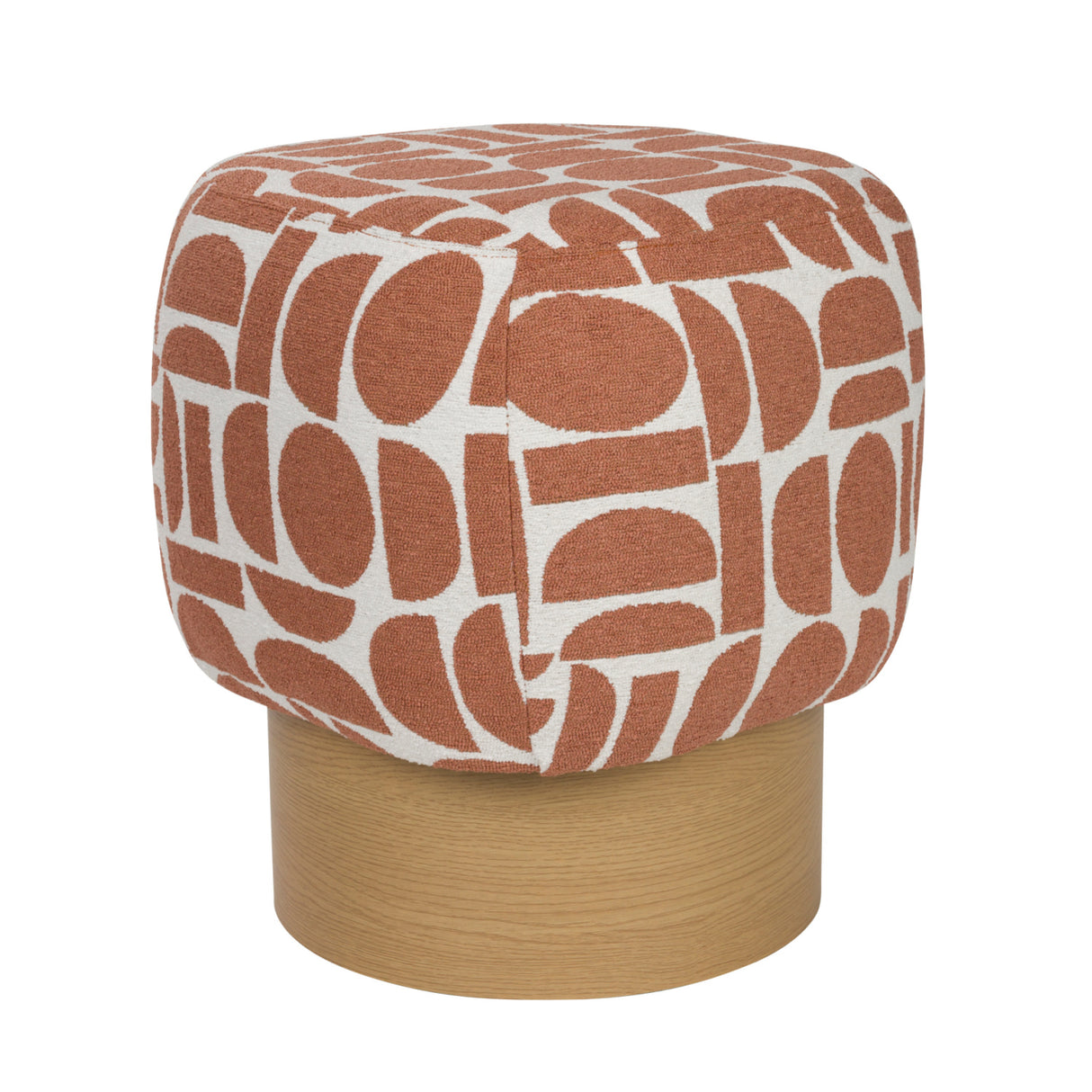   Patterned Fabric Stool | Oroa.com