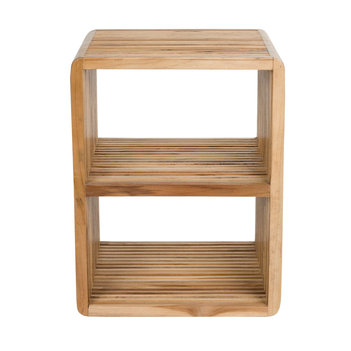   Slatted Teak Shelf | Oroa.com
