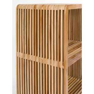   Slatted Teak Shelf | Oroa.com