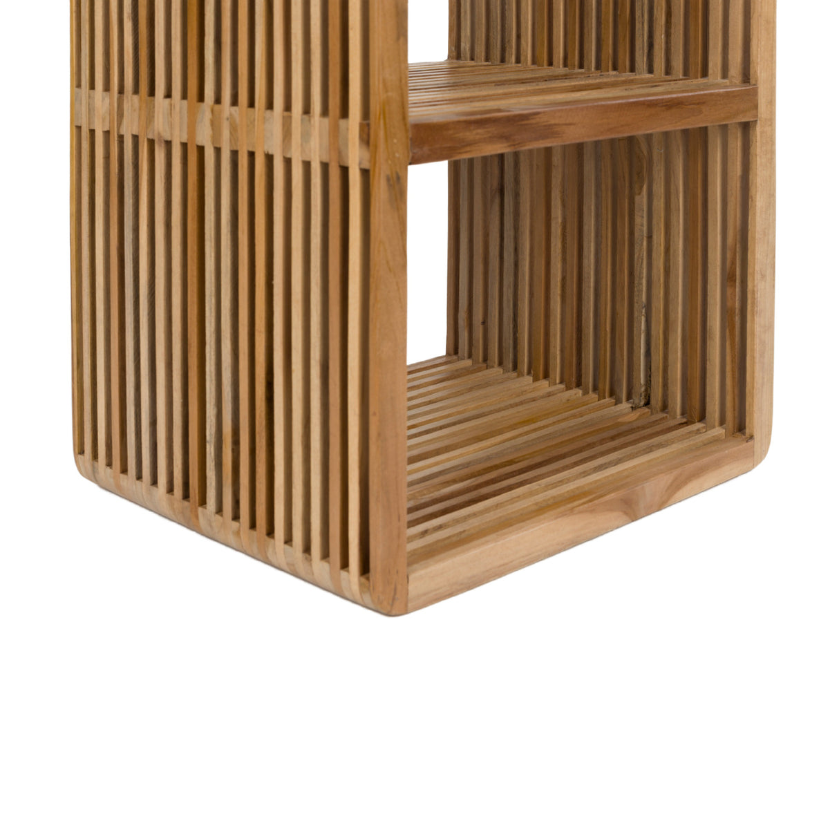   Slatted Teak Shelf | Oroa.com