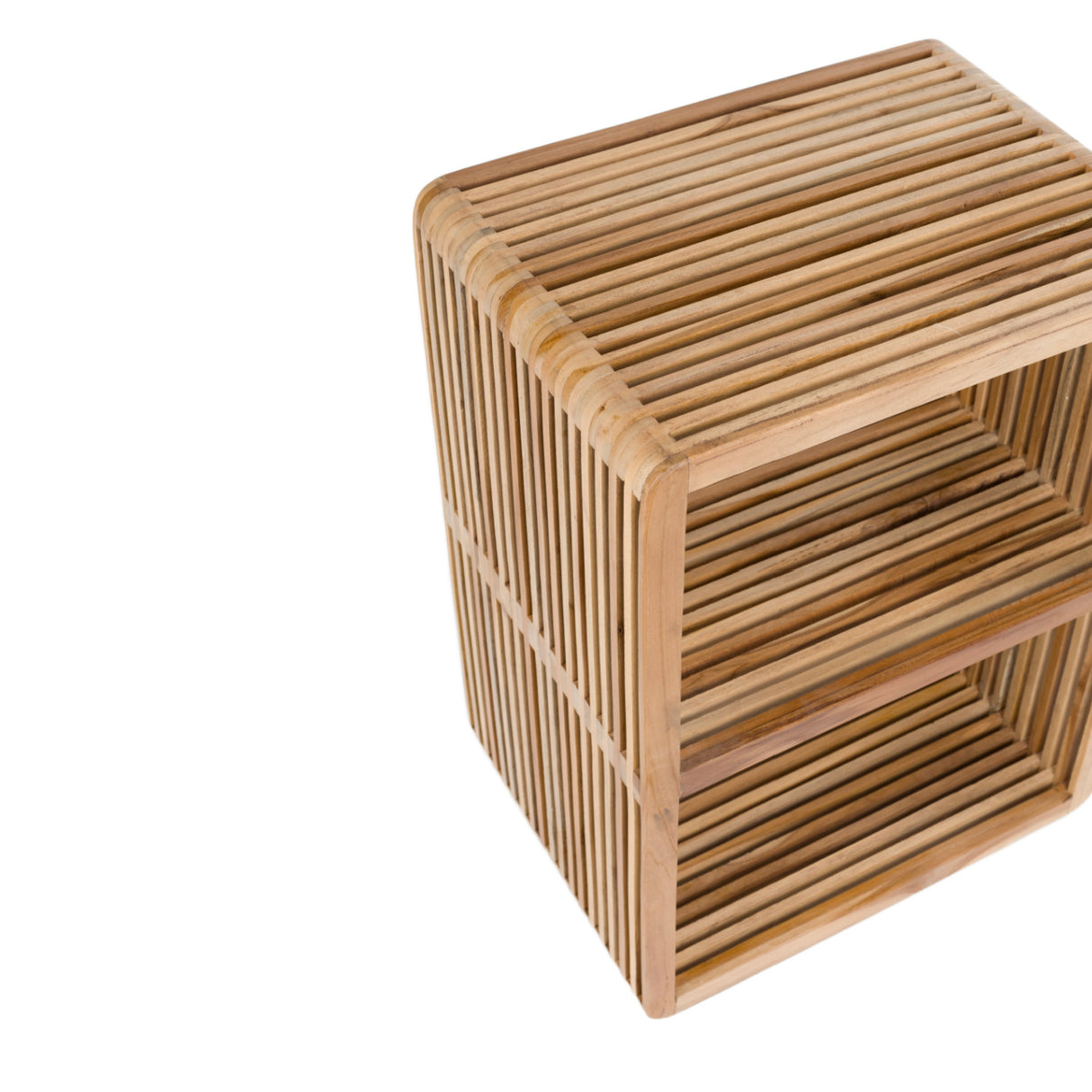   Slatted Teak Shelf | Oroa.com