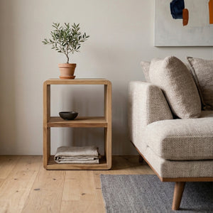   Slatted Teak Shelf | Oroa.com