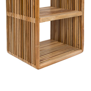   Slatted Teak Shelf | Oroa.com