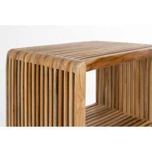   Slatted Teak Shelf | Oroa.com