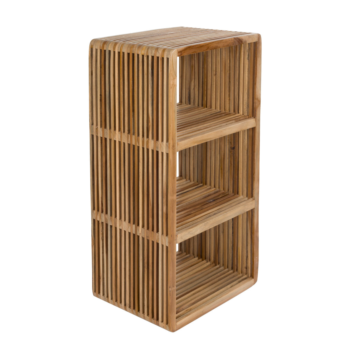  Slatted Teak Shelf | Oroa.com