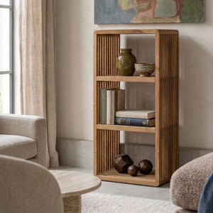   Slatted Teak Shelf | Oroa.com