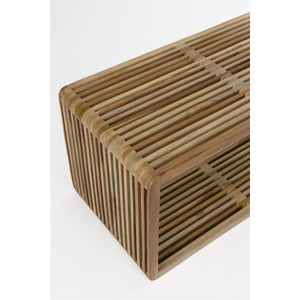   Modern furniture - Slatted Teak Coffee Table - www.oroa.com | Oroa.com