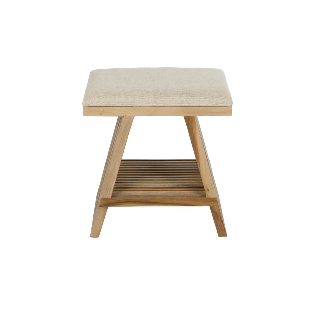  Modern furniture - A-Shaped Base Teak Stool - www.oroa.com | Oroa.com