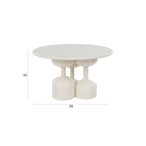   Beige Wooden Modern Side Table | Oroa.com