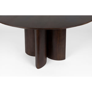   Modern European furniture - Mango Wood Round Dining Table - www.oroa.com | Oroa.com
