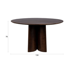   Modern European furniture - Mango Wood Round Dining Table - www.oroa.com | Oroa.com