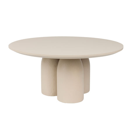   Modern European furniture - Beige Round Coffee Table - www.oroa.com | Oroa.com