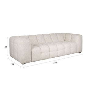   Modern European furniture - Gray Tufted Sofabed - www.oroa.com | Oroa.com