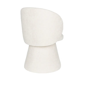   Modern European furniture - Round Base Curved Dining Chair - www.oroa.com | Oroa.com