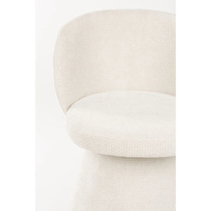   Modern European furniture - Round Base Curved Dining Chair - www.oroa.com | Oroa.com
