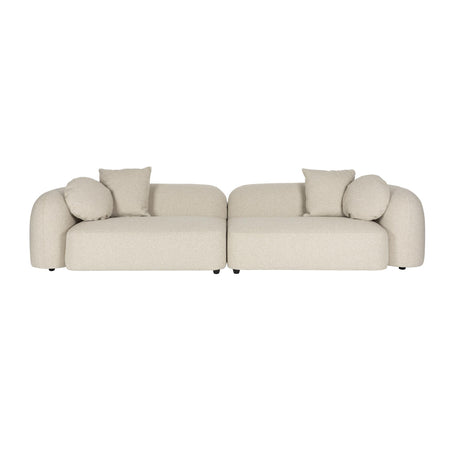   Modern European furniture - Beige 4-Seater Sectional Sofa - www.oroa.com | Oroa.com