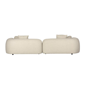   Modern European furniture - Beige 4-Seater Sectional Sofa - www.oroa.com | Oroa.com