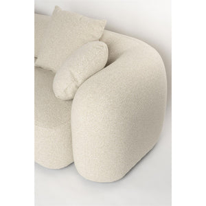   Modern European furniture - Beige 4-Seater Sectional Sofa - www.oroa.com | Oroa.com