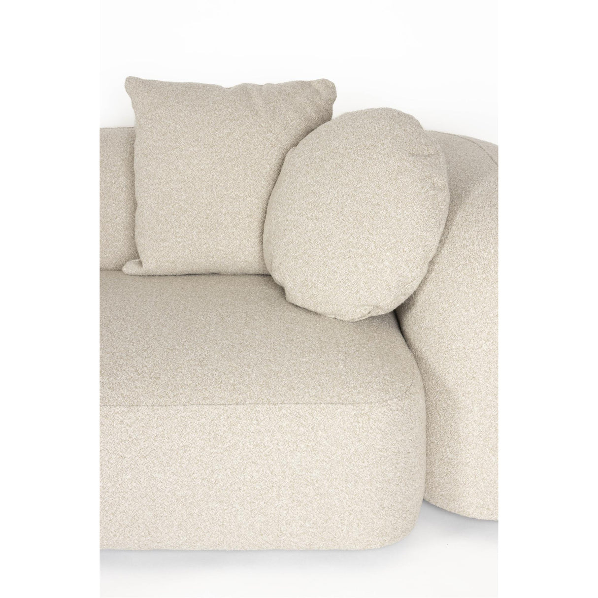   Modern European furniture - Beige 4-Seater Sectional Sofa - www.oroa.com | Oroa.com
