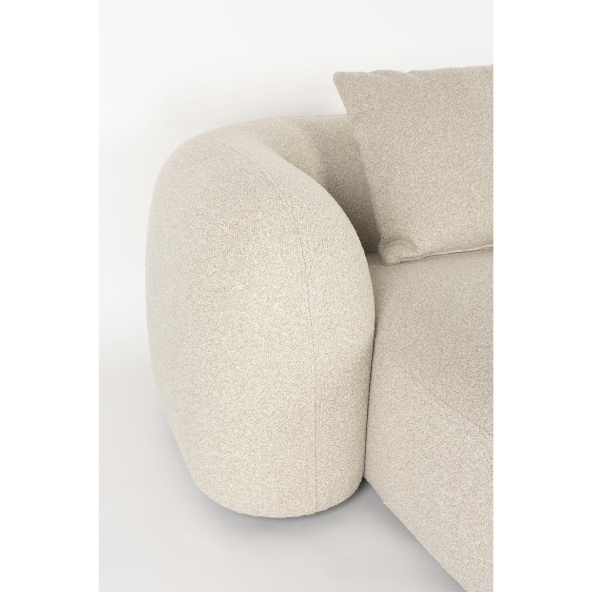   Modern European furniture - Beige 4-Seater Sectional Sofa - www.oroa.com | Oroa.com