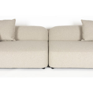   Modern European furniture - Beige 4-Seater Sectional Sofa - www.oroa.com | Oroa.com