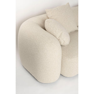   Beige Sofa with Chaise Lounge | Oroa.com