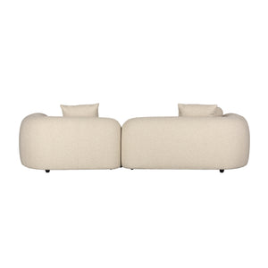   Beige Sofa with Chaise Lounge | Oroa.com