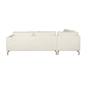   Modern furniture - Beige Fabric Corner Sofa - www.oroa.com | Oroa.com