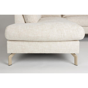   Modern furniture - Beige Fabric Corner Sofa - www.oroa.com | Oroa.com