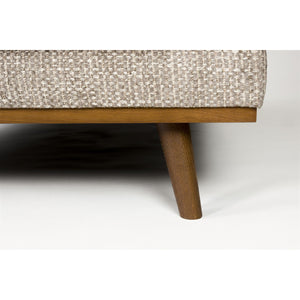   Modern furniture - Brown Fabric Sectional Sofa - www.oroa.com | Oroa.com
