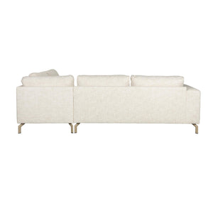   Modern furniture - Beige Fabric Corner Sofa - www.oroa.com | Oroa.com