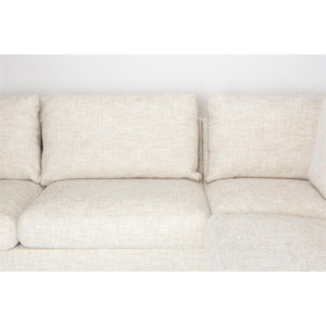   Modern furniture - Beige Fabric Corner Sofa - www.oroa.com | Oroa.com