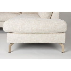   Modern furniture - Beige Fabric Corner Sofa - www.oroa.com | Oroa.com