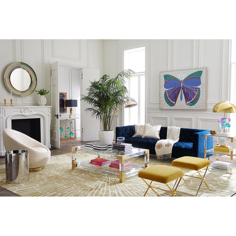 Velvet Seat Bench | Jonathan Adler Rider | Oroa.com