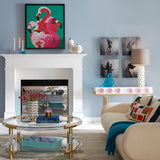 Round Acrylic Cocktail Table | Jonathan Adler Jacques | Oroa.com