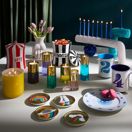   Cylindrical Candle Holder Set (6) | Oroa.com
