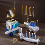 White Stoneware Candle Holder | Jonathan Adler Elephant | Oroa.com