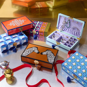 Orange Lacquer Jewelry Box | Jonathan Adler Eden | Oroa.com