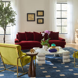 Orb Feet Velvet Sofa | Jonathan Adler Greenwich | Oroa.com