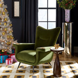 Green Velvet Lounge Chair | Jonathan Adler Pierre | Oroa.com