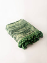 Henry — Verbena - Reversible Woven Blanket with Fringe
