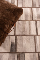 INTERSECTION – Custom Cowhide & Shearling Rug
