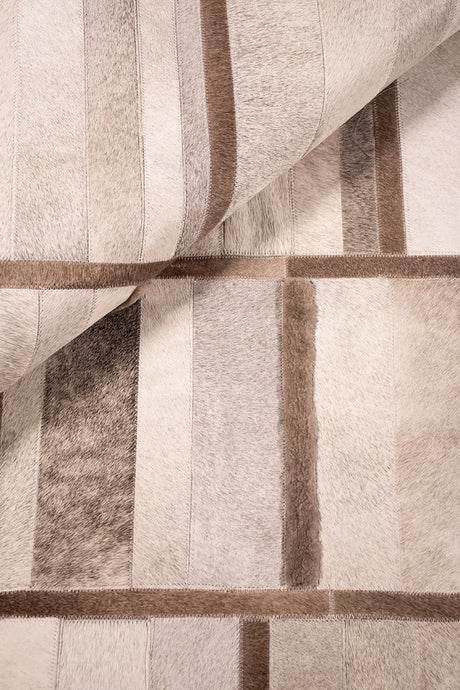 Geometric Cowhide Area Rug | Homelosophy Intersection