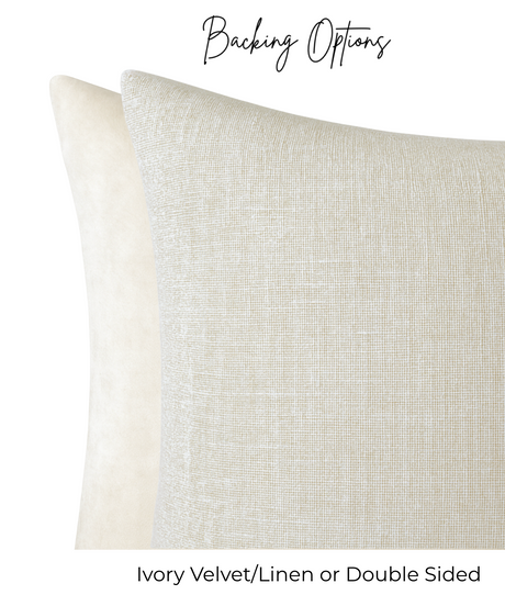 Dove Gray Decorative Pillow Cover | DEKOWE Schumacher