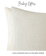 Vanderbilt Velvet Pillow Cover in Lilac, Schumacher Textiles