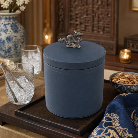 Dragon Vegan Leather Ice Bucket - OROA