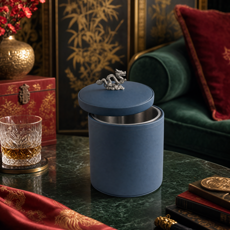 Dragon Vegan Leather Ice Bucket - OROA
